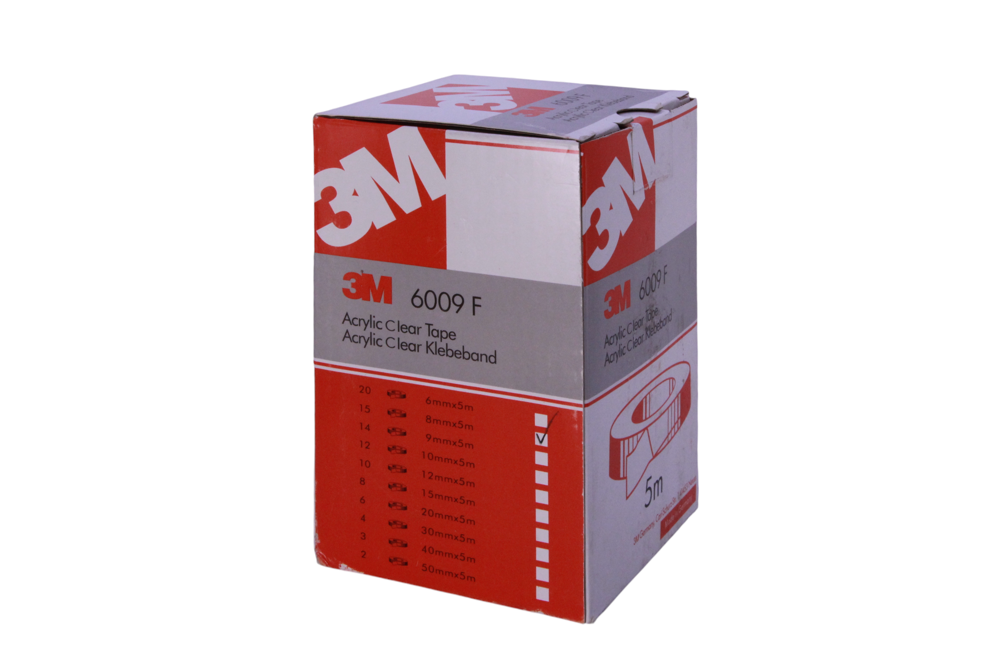 Скотч двухсторонний 3M 6009 F 8мм x 5м в интернет-магазине АвтоЭлектрика